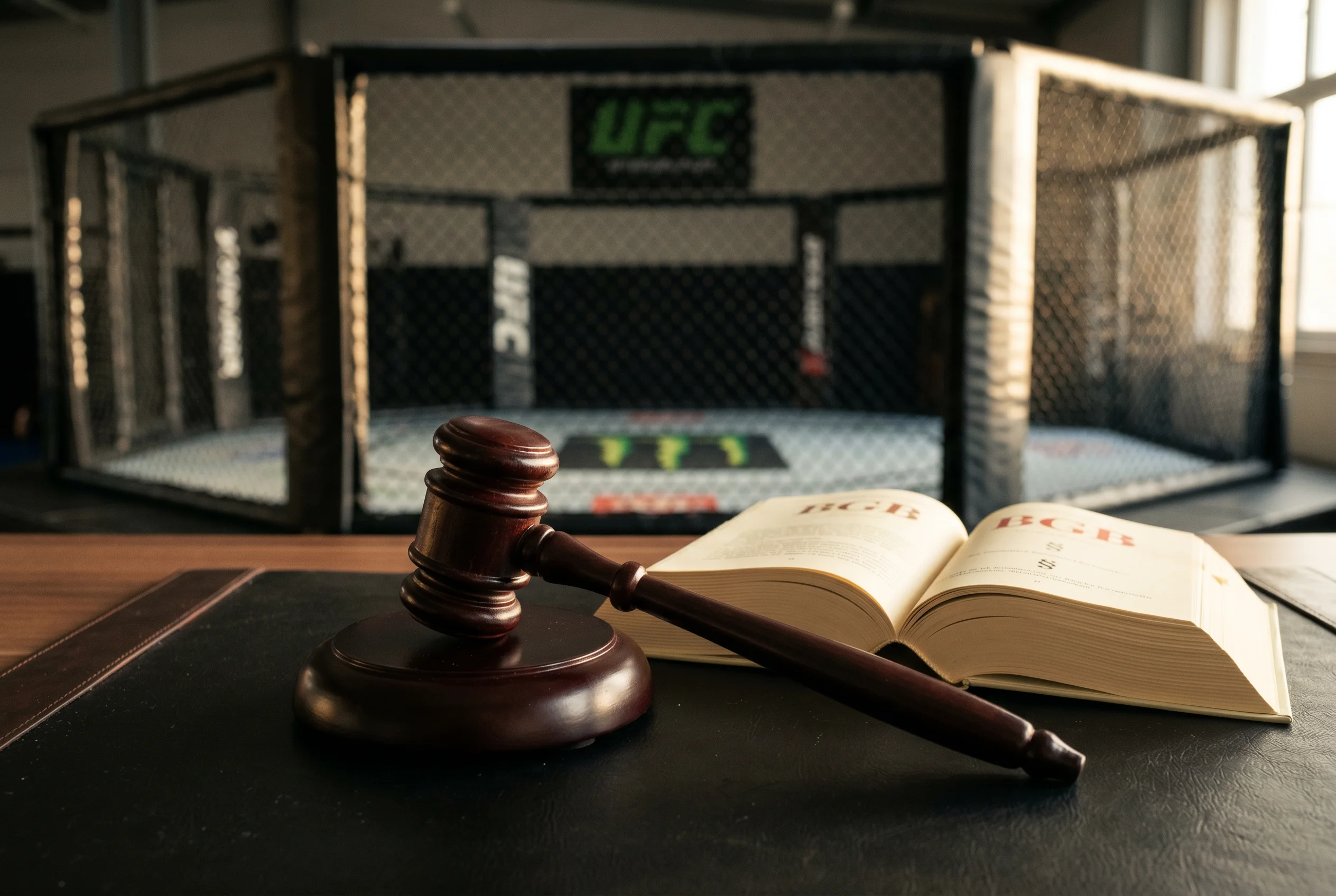 Rechtslage UFC Wetten in Deutschland - GlüStV Analyse